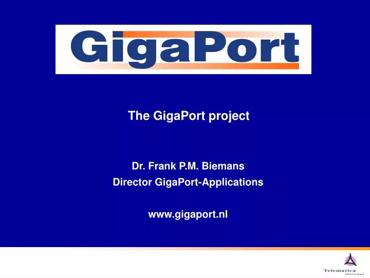 the gigaport project