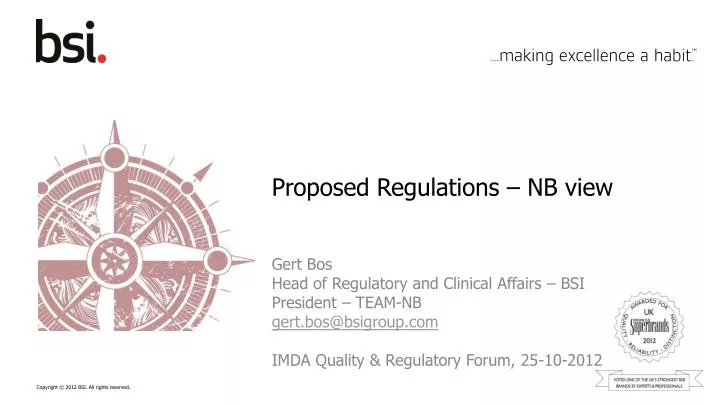 proposed regulations nb view