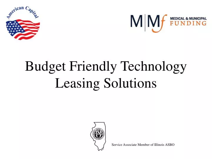 budget friendly technology leasing solutions