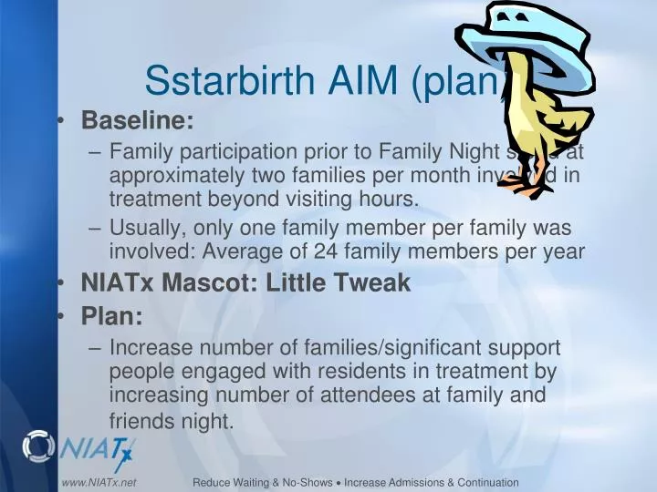 sstarbirth aim plan