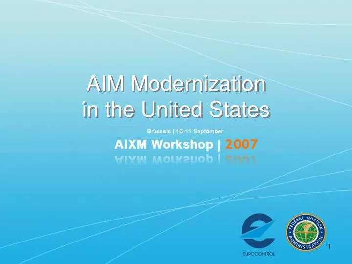 aim modernization in the united states