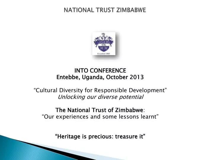 national trust zimbabwe