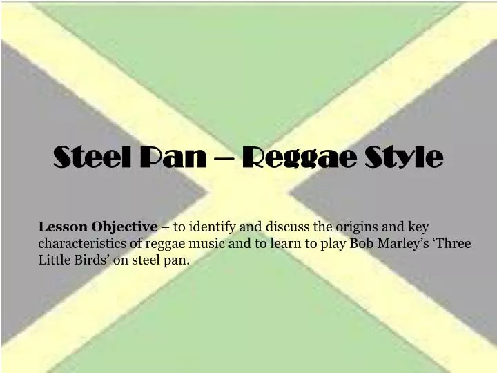 steel pan reggae style