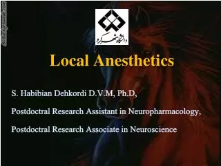 Local Anesthetics