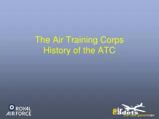 the air training corps history of the atc
