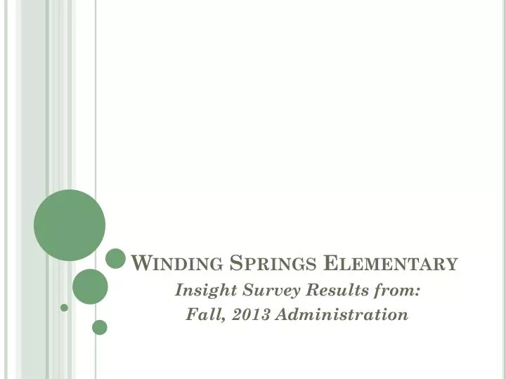 winding springs elementary