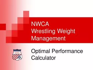 NWCA W restling W eight