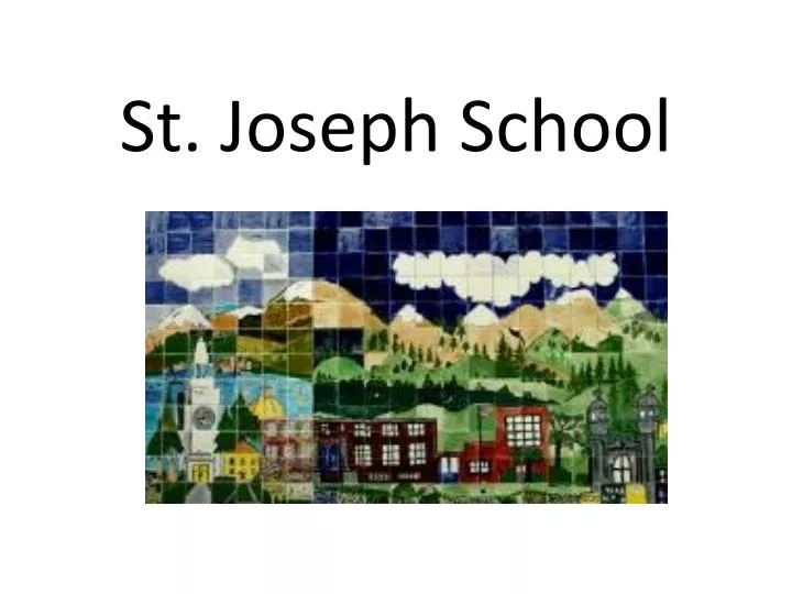 st joseph school