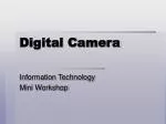 Digital Camera - slide 1