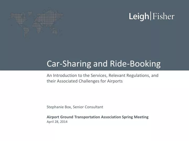 car sharing and ride booking