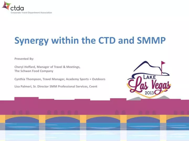 synergy within the ctd and smmp