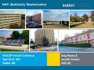 WAP: Multifamily Weatherization