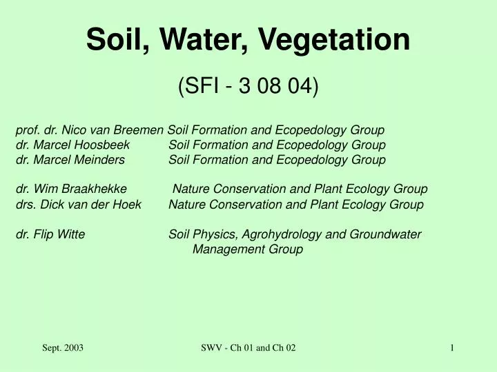 soil water vegetation sfi 3 08 04