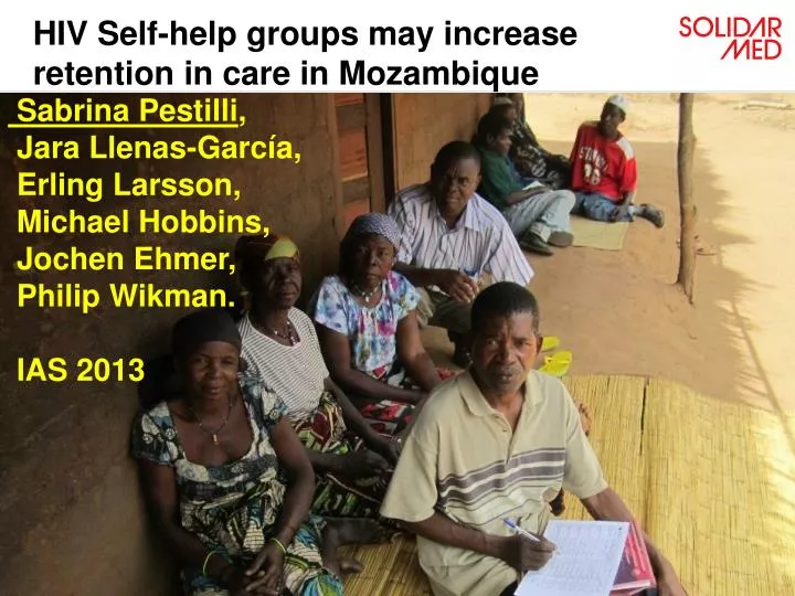 hiv self help groups may increase retention in care in mozambique