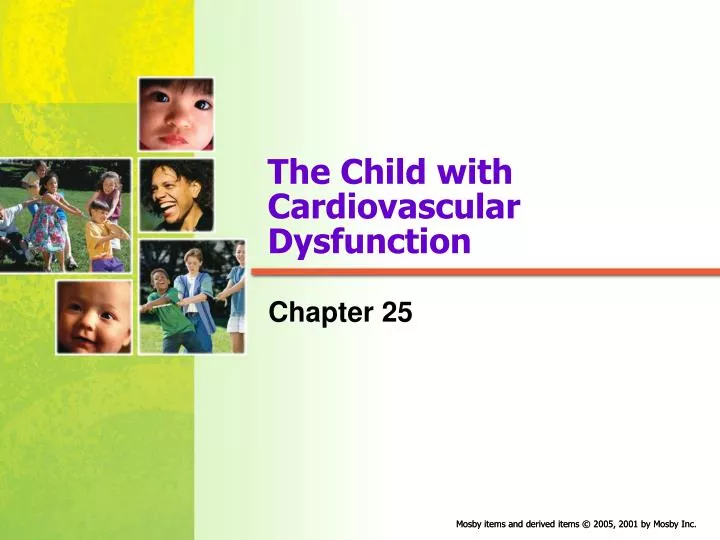 the child with cardiovascular dysfunction