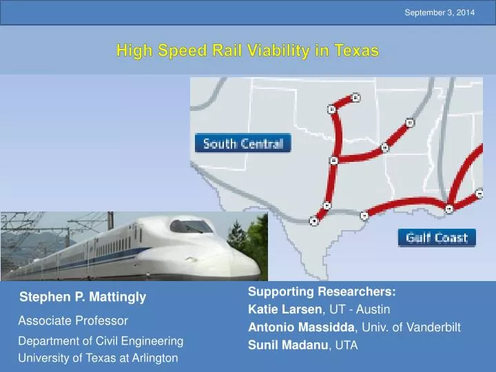 high speed rail viability in texas