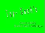 Tay- Sach’s - slide 1