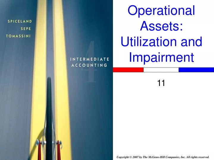 operational assets utilization and impairment