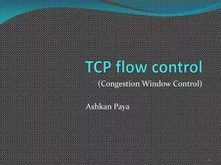 TCP flow control