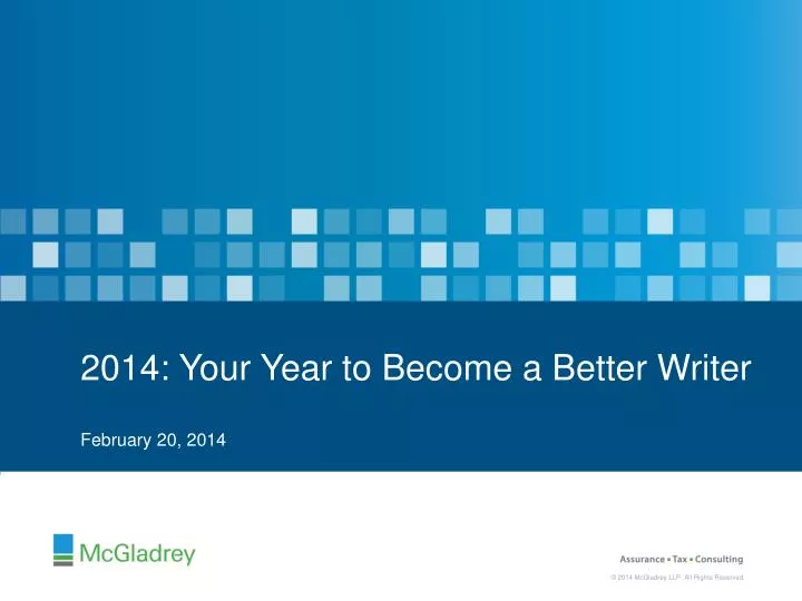 2014 your year to become a better writer