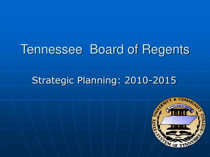 tennessee board of regents