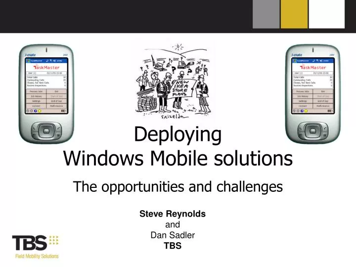 deploying windows mobile solutions