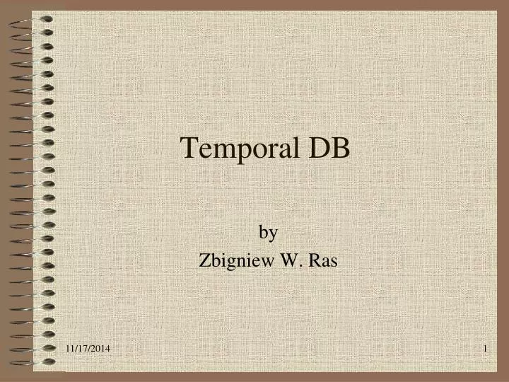temporal db