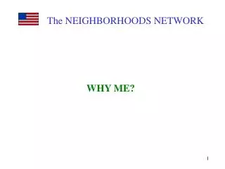 The NEIGHBORHOODS NETWORK