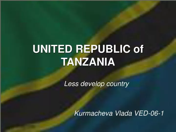 united republic of tanzania