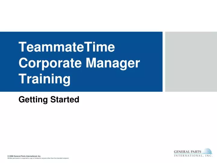 teammatetime corporate manager training