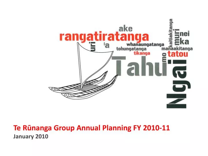 te r nanga group annual planning fy 2010 11 january 2010