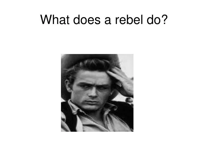 what does a rebel do