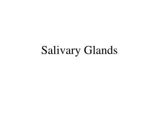 Salivary Glands