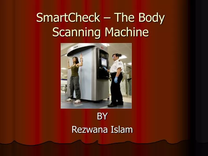 smartcheck the body scanning machine