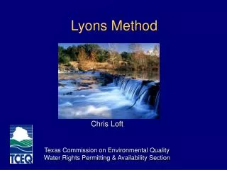 Lyons Method