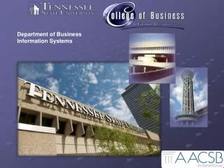 Department of Business Information Systems