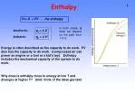Enthalpy - slide 1