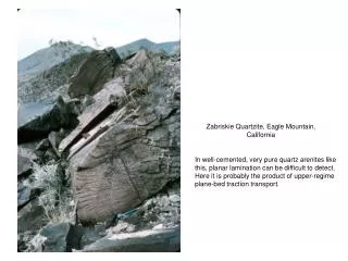 Zabriskie Quartzite, Eagle Mountain, California