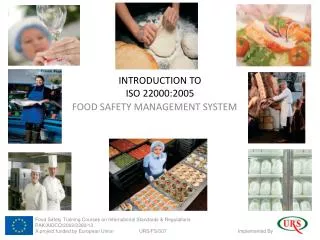 INTRODUCTION TO ISO 22000:2005