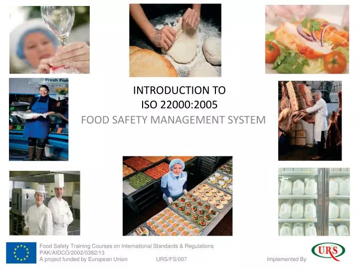 introduction to iso 22000 2005