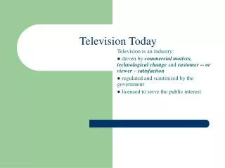 Television Today