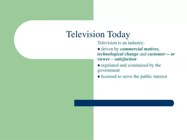 television today