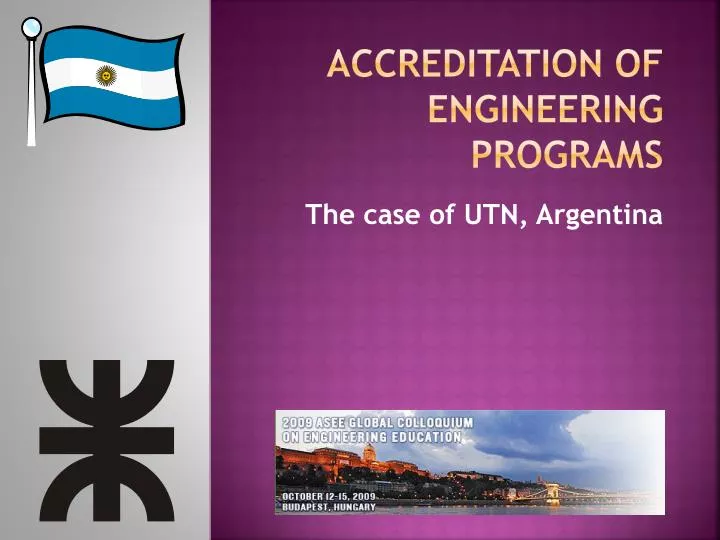 accreditation of engineering programs