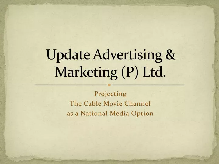 update advertising marketing p ltd