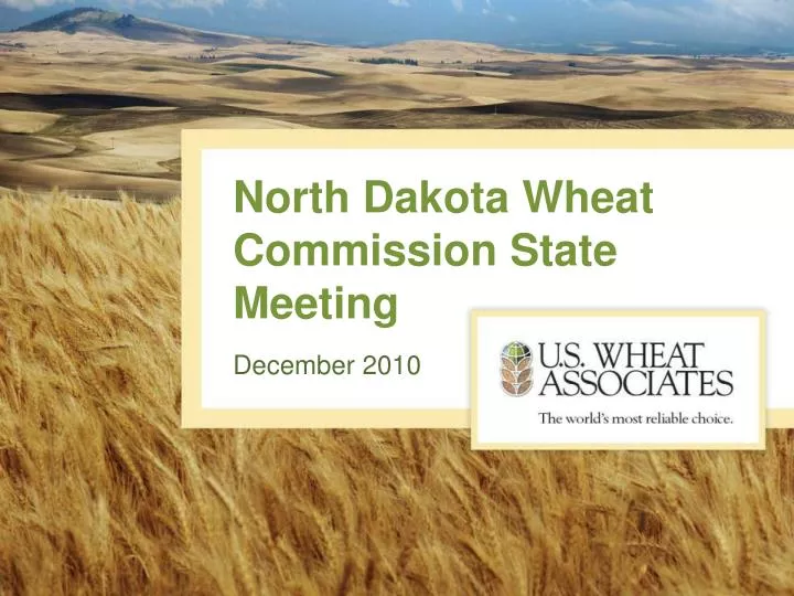 north dakota wheat commission state meeting