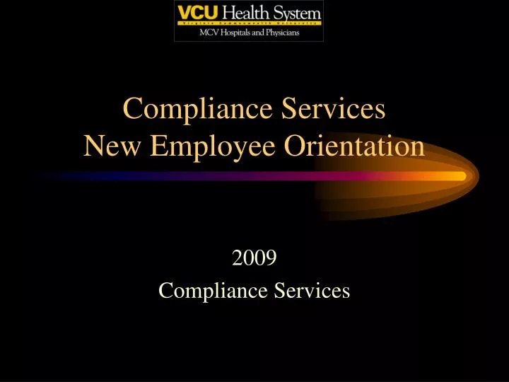compliance services new employee orientation