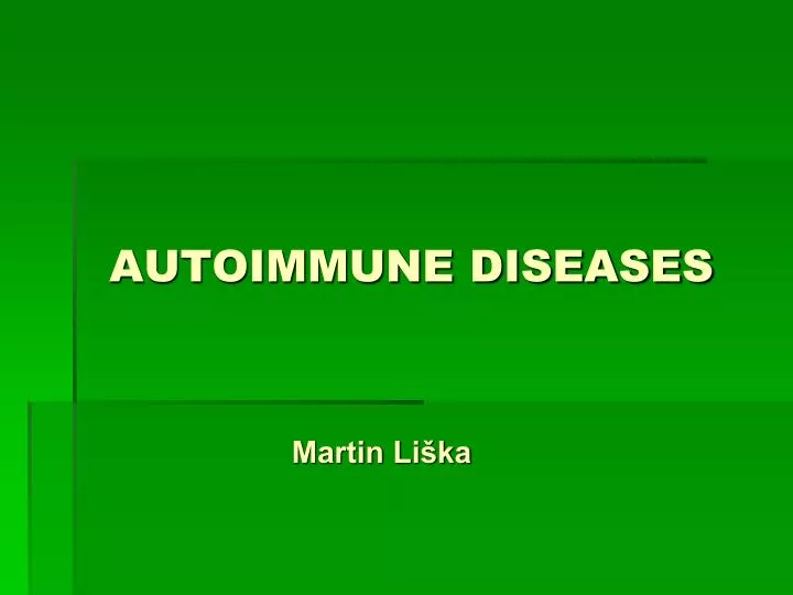 autoimmune diseases