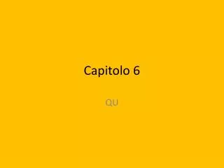 Capitolo 6