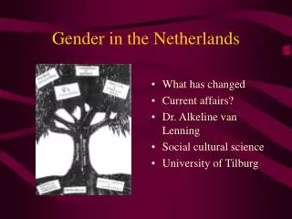 gender in the netherlands