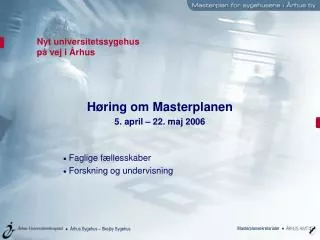 nyt universitetssygehus p vej i rhus